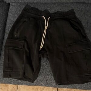 ASRV Men's Black Cargo Shorts